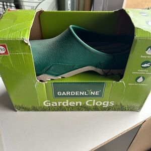 Green Garden Clogs